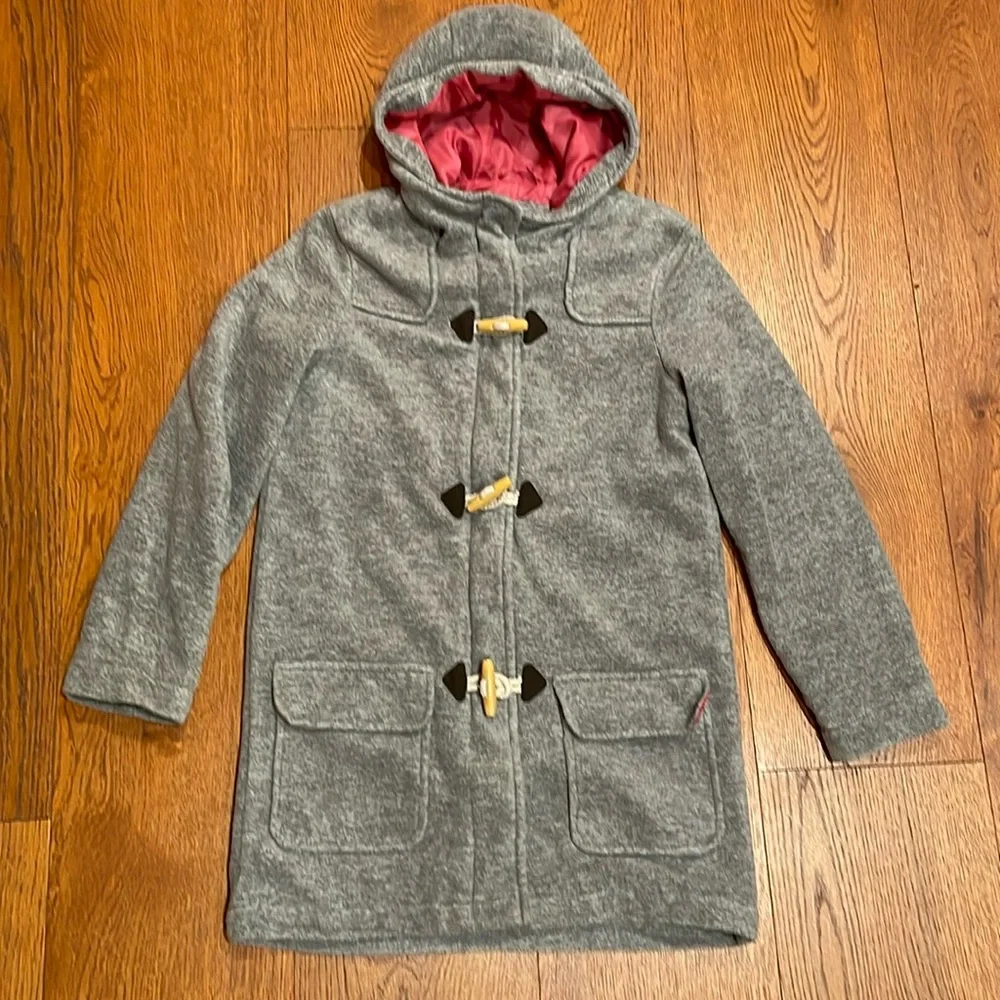 Lands End lightweight toggle jacket 7-8 - Picture 2 of 3